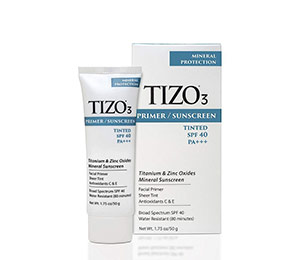 TIZO3 FACIAL PRIMER SUNSCREEN [tinted with matte finish & SPF 40]
