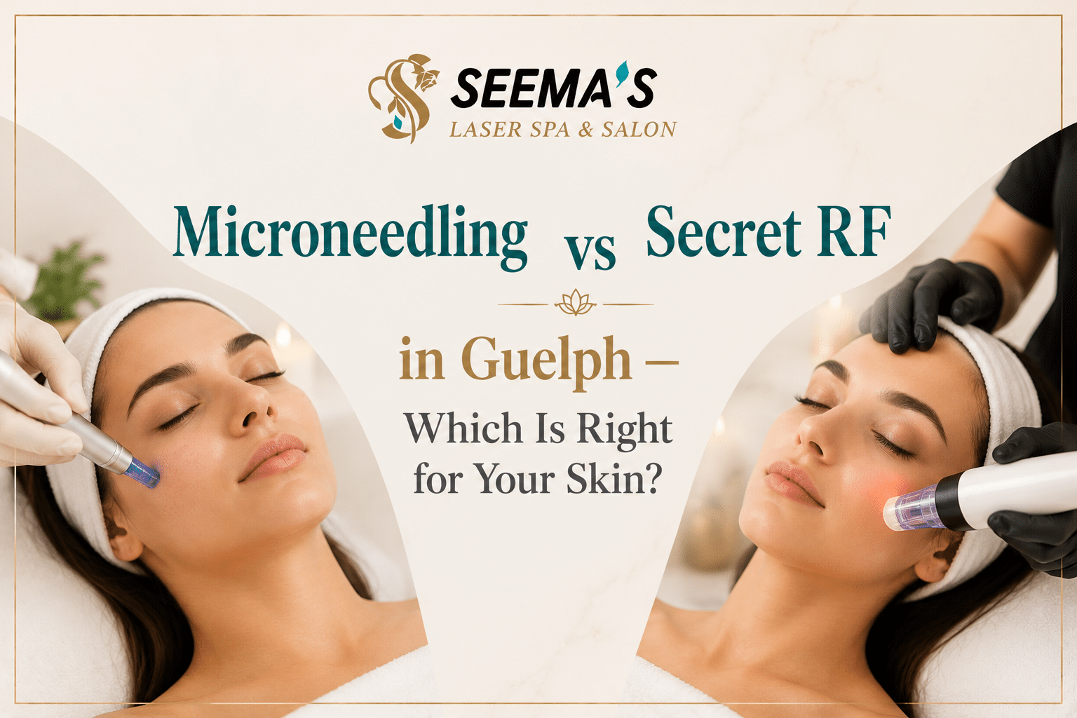 Microneedling vs Secret RF in Guelph